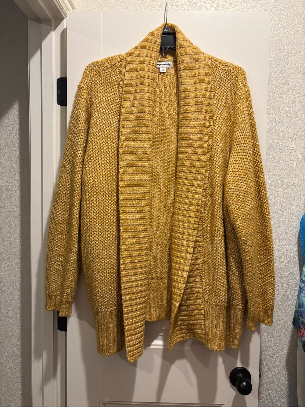 Plus Mustard Cardigan